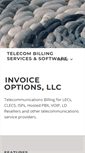Mobile Screenshot of invoiceoptions.com